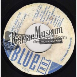 Apachie Scratchie - Father And Son - Blue Trac 7"