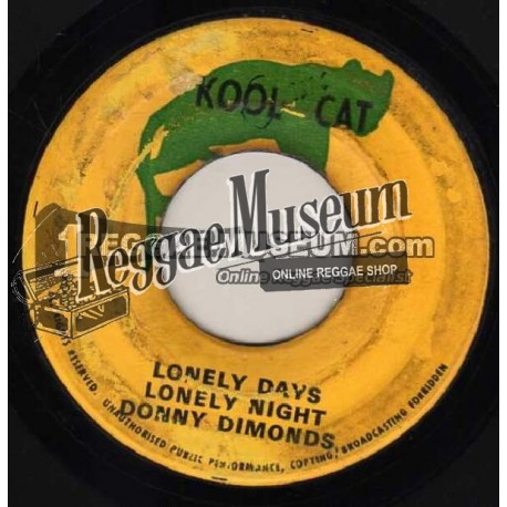 Donny Diamond - Lonely Days Lonely Nights - Kool Cat 7"