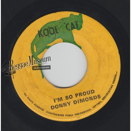 Donny Dimonds - Im So Proud - Kool Cat 7"