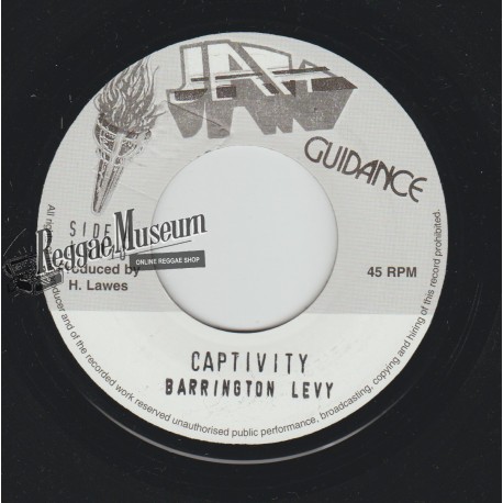 Barrington Levy - Captivity - Jah Guidance 7"