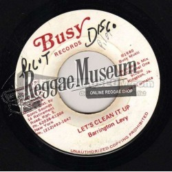 Barrington Levy - Lets Clean It Up - Busy 7"
