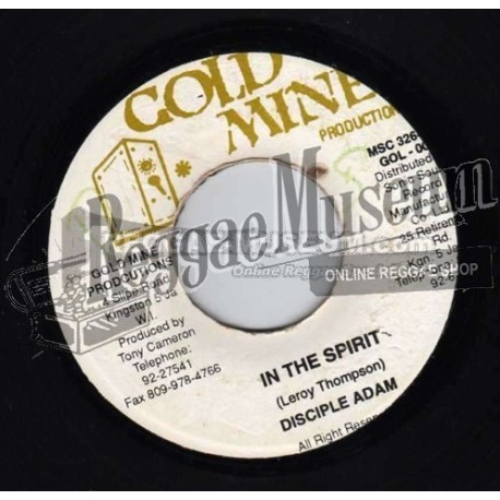 Disciple Adam - In The Spirit [Gold Mine]