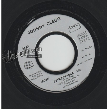 Johnny Clegg - Asimbonanga - EMI 7"