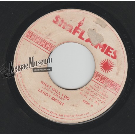 Leroy Smart - What Will I Do - Shaflames 7"