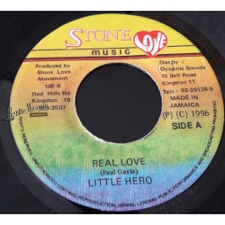 Little Hero - Real Love - Stone Love 7"