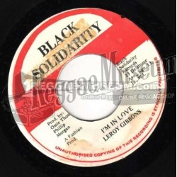 Leroy Gibbons - Im In Love [Black Solidarity]