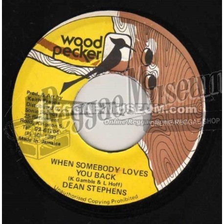 Dean Stephens - When Somebody Loves You Back [Wood Pecker]