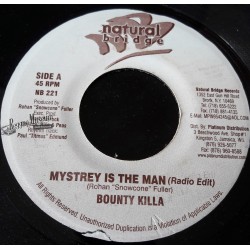 Bounty Killer - Mistrey Is The Man - Natural Bridge 7"