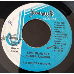 Shabba Ranks - Live Blanket - Jammys 7"