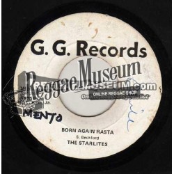 Starlites - Born Again Rasta - GG Records 7"