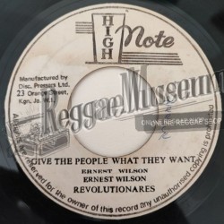 Ernest Wilson - Give The People What They Want [High Note]