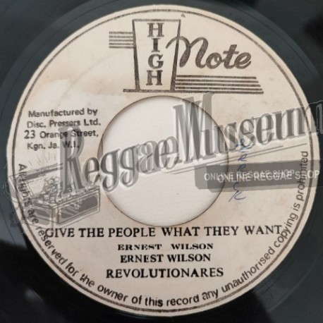 Ernest Wilson - Give The People What They Want [High Note]