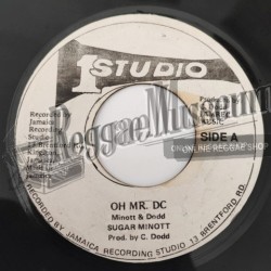 Sugar Minott - Oh Mr DC [Studio 1]