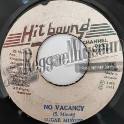 Sugar Minott - No Vacancy [Hit Bound]
