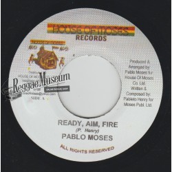 Pablo Moses - Ready Aim Fire - House Of Moses 7"