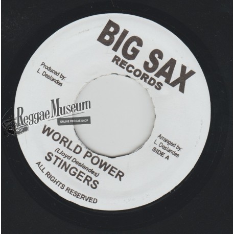Stingers - World Power - Big Sax 7"
