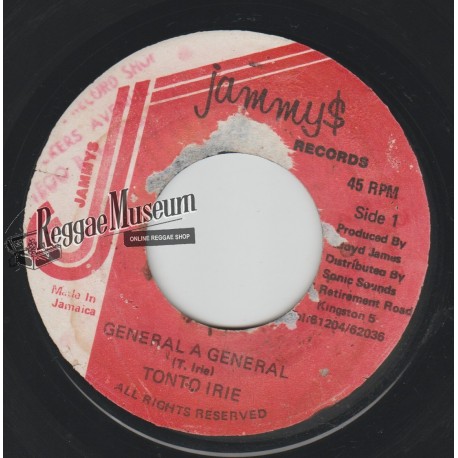 Tonto Irie - General A General - Jammys 7"