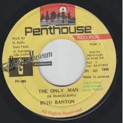 Buju Banton - The Only Man - Penthouse 7""