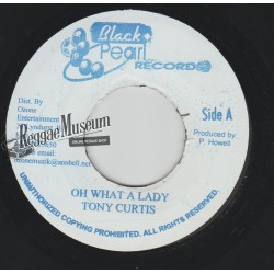 Tony Curtis - Oh What A Lady - Black Pearl 7""